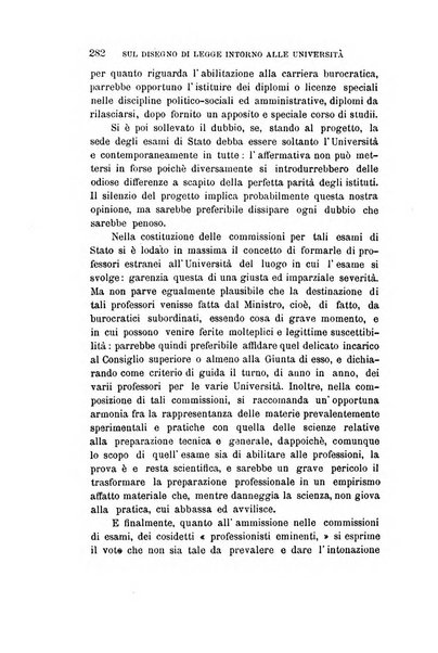 L'unione universitaria periodico mensile tra i professori universitari italiani