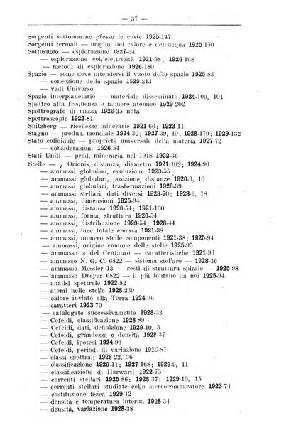 Urania saggi di astronomia popolare e scienze affini