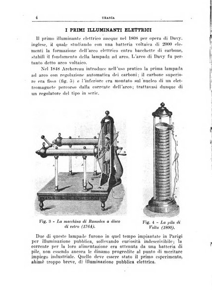 Urania saggi di astronomia popolare e scienze affini