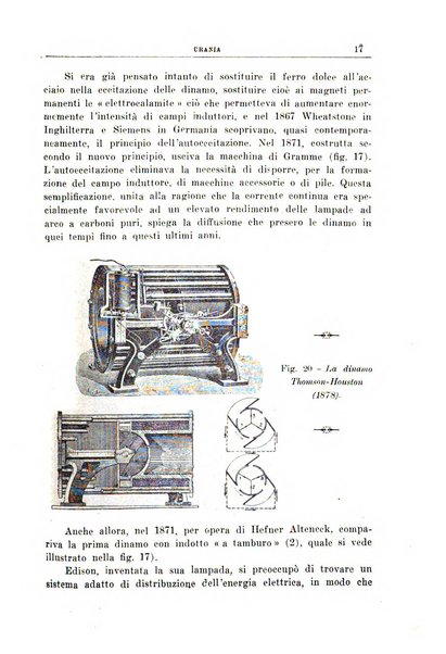 Urania saggi di astronomia popolare e scienze affini