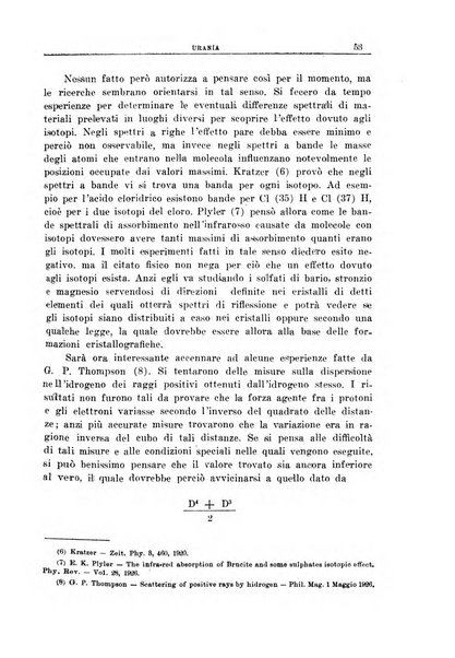 Urania saggi di astronomia popolare e scienze affini