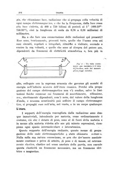 Urania saggi di astronomia popolare e scienze affini