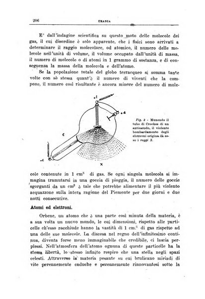 Urania saggi di astronomia popolare e scienze affini