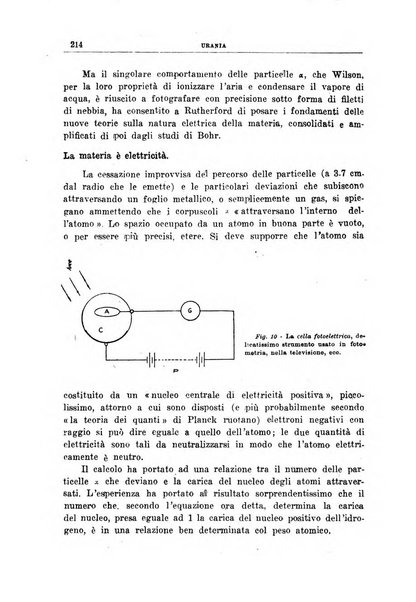 Urania saggi di astronomia popolare e scienze affini