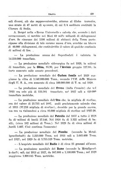 Urania saggi di astronomia popolare e scienze affini