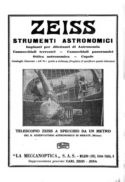 Urania saggi di astronomia popolare e scienze affini