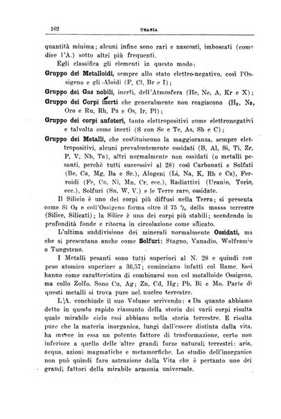 Urania saggi di astronomia popolare e scienze affini