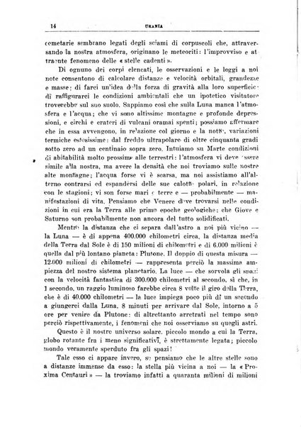 Urania saggi di astronomia popolare e scienze affini