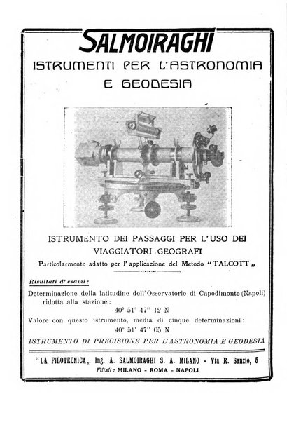 Urania saggi di astronomia popolare e scienze affini