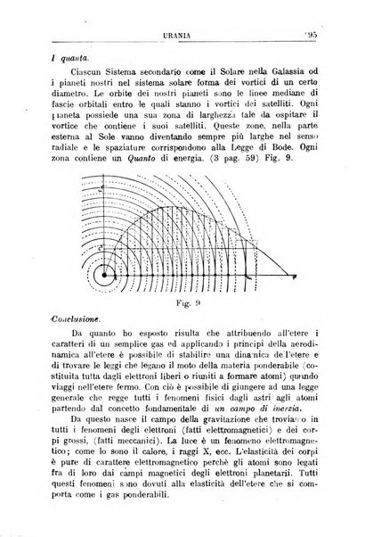 Urania saggi di astronomia popolare e scienze affini