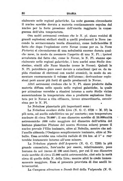 Urania saggi di astronomia popolare e scienze affini