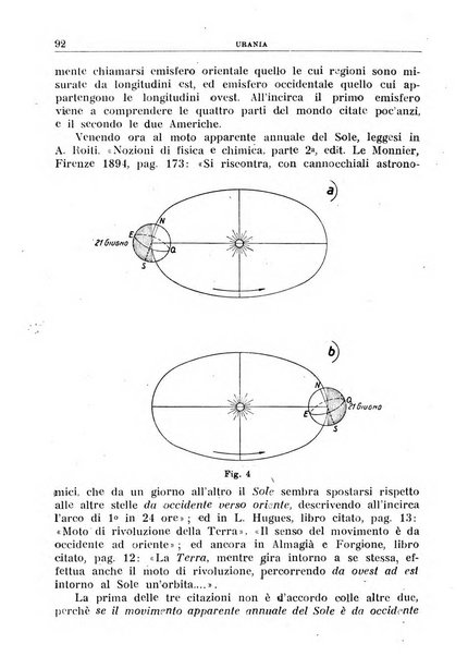 Urania saggi di astronomia popolare e scienze affini