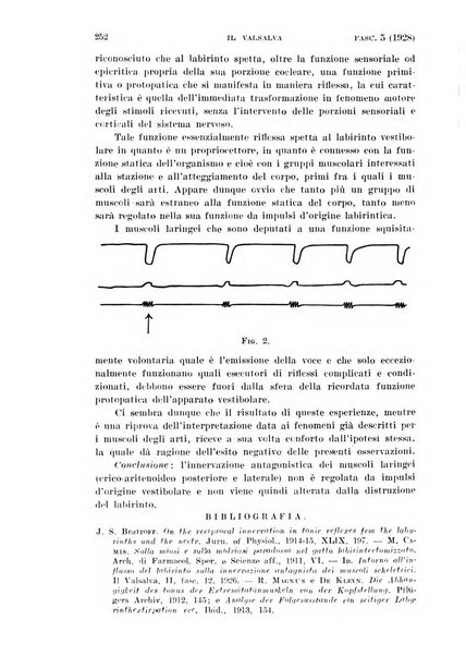 Il Valsalva rivista mensile di oto-rino-laringojatria