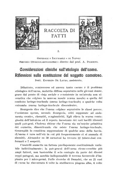 Il Valsalva rivista mensile di oto-rino-laringojatria