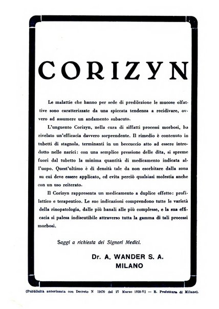 Il Valsalva rivista mensile di oto-rino-laringojatria