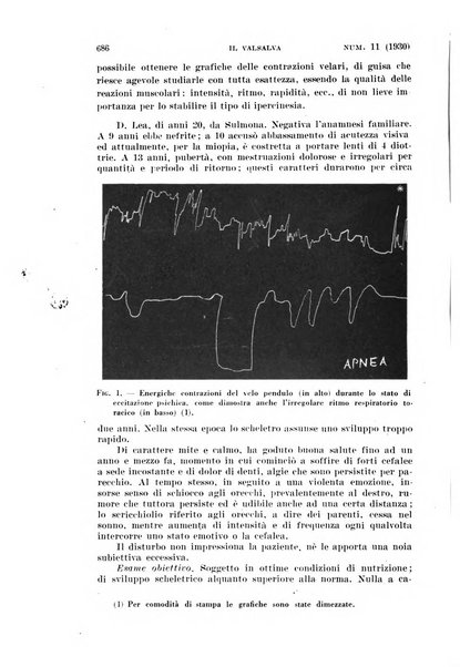 Il Valsalva rivista mensile di oto-rino-laringojatria