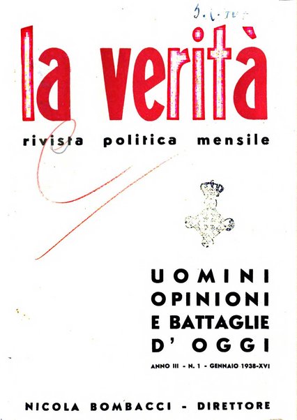 La verita rivista mensile di politica