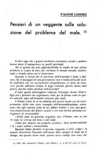 La verita rivista mensile di politica