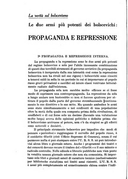 La verita rivista mensile di politica