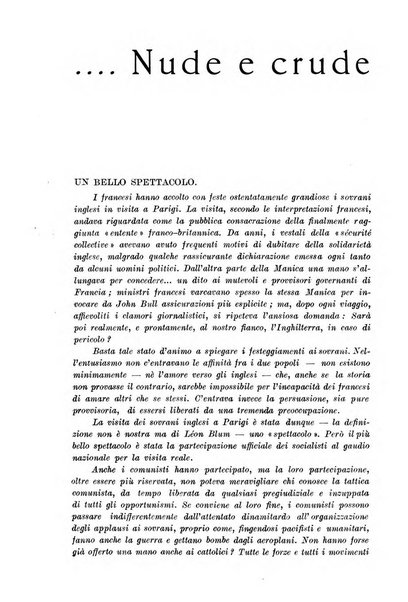 La verita rivista mensile di politica