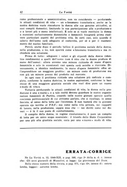 La verita rivista mensile di politica