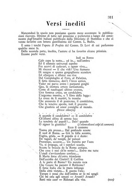 Il vessillo israelitico rivista mensile per la storia, la scienza e lo spirito del giudaismo