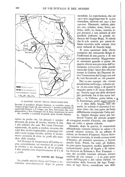 Le vie d'Italia e del mondo rivista mensile del Touring club italiano