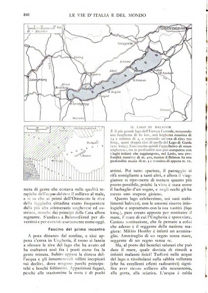 Le vie d'Italia e del mondo rivista mensile del Touring club italiano