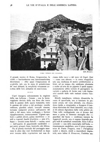 Le vie d'Italia e dell'America latina rivista mensile del Touring club italiano