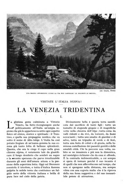 Le vie d'Italia e dell'America latina rivista mensile del Touring club italiano