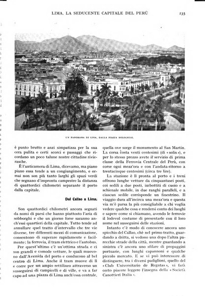 Le vie d'Italia e dell'America latina rivista mensile del Touring club italiano