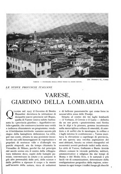 Le vie d'Italia e dell'America latina rivista mensile del Touring club italiano