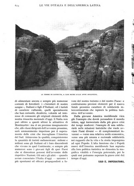 Le vie d'Italia e dell'America latina rivista mensile del Touring club italiano