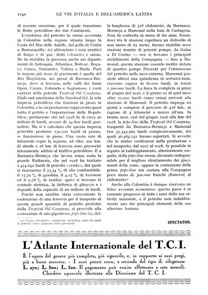 Le vie d'Italia e dell'America latina rivista mensile del Touring club italiano