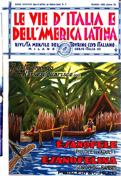 Le vie d'Italia e dell'America latina rivista mensile del Touring club italiano