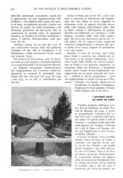 Le vie d'Italia e dell'America latina rivista mensile del Touring club italiano