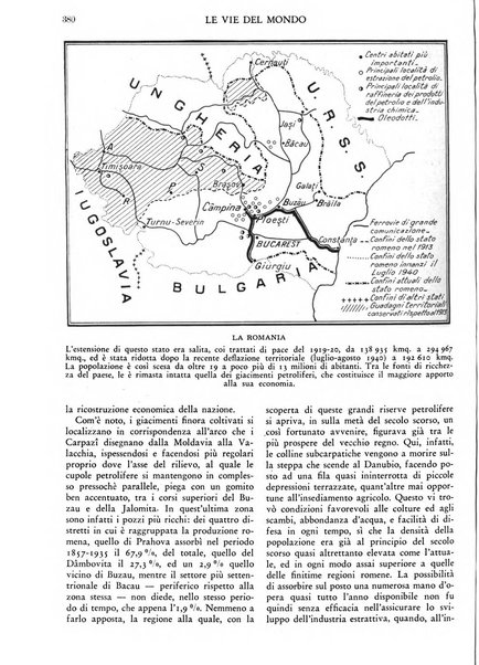 Le vie del mondo rivista mensile del Touring club italiano