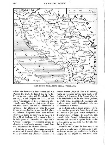 Le vie del mondo rivista mensile del Touring club italiano