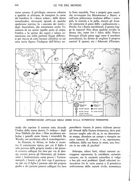 Le vie del mondo rivista mensile del Touring club italiano