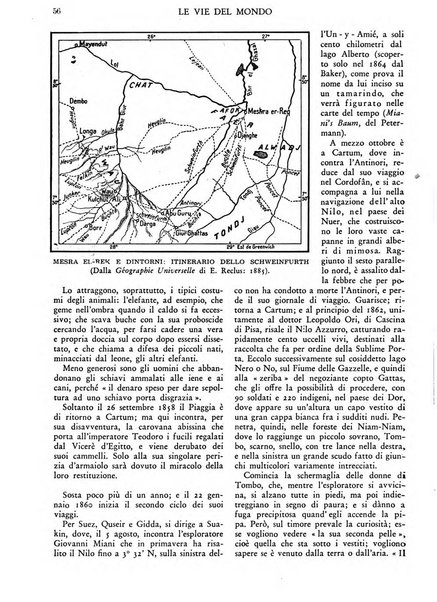 Le vie del mondo rivista mensile del Touring club italiano