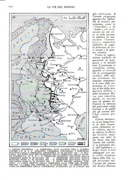 Le vie del mondo rivista mensile del Touring club italiano