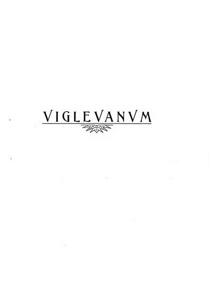 Viglevanum rivista della Società vigevanese di lettere storia ed arte