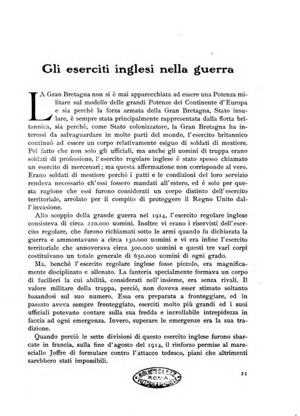 La vita britannica rivista bimestrale edita dall'Istituto britannico di Firenze