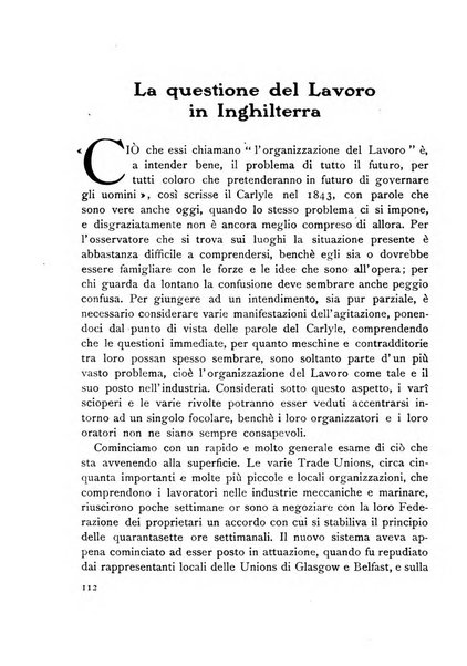 La vita britannica rivista bimestrale edita dall'Istituto britannico di Firenze