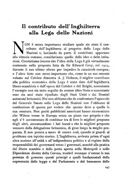 La vita britannica rivista bimestrale edita dall'Istituto britannico di Firenze