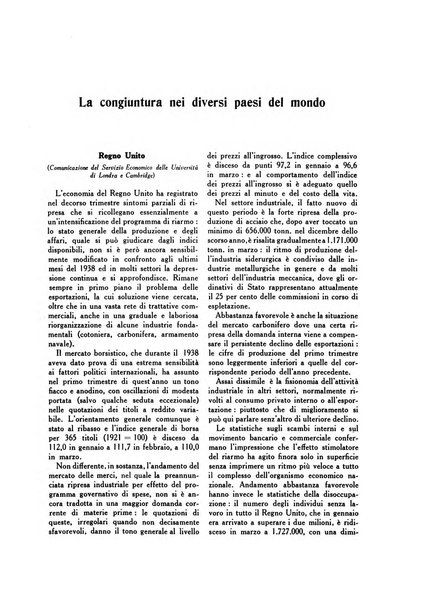 La vita economica italiana indici del movimento economico d'Italia