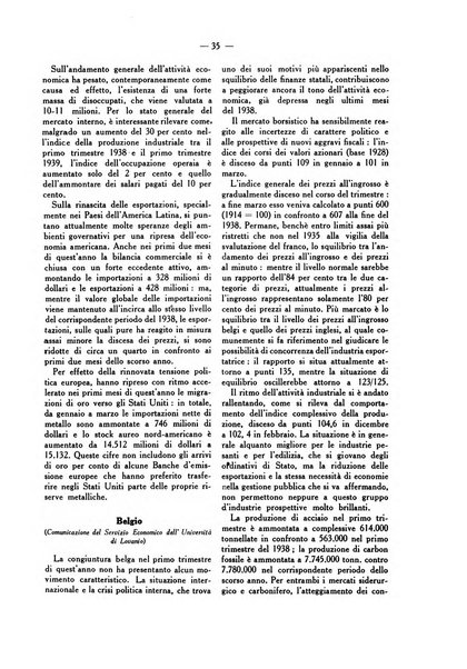 La vita economica italiana indici del movimento economico d'Italia