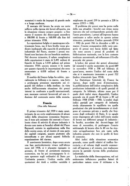 La vita economica italiana indici del movimento economico d'Italia