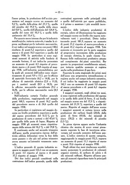 La vita economica italiana indici del movimento economico d'Italia