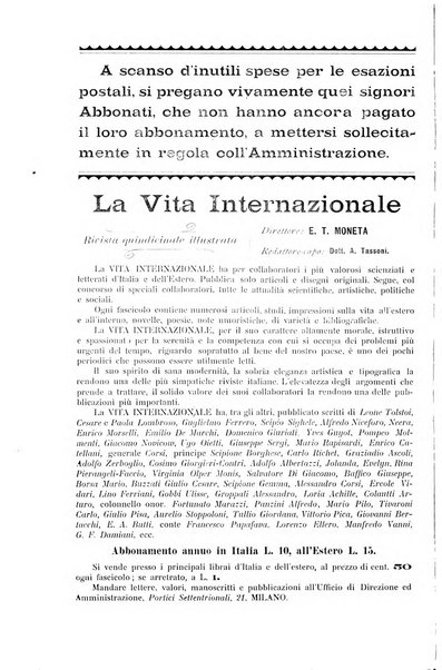 La vita internazionale rassegna quindicinale